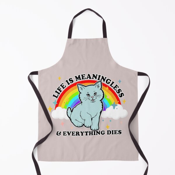 Item preview,  Life Is Meaningless & Everything Dies / Cute Nihilism Design  designed and sold by AestheticNow.