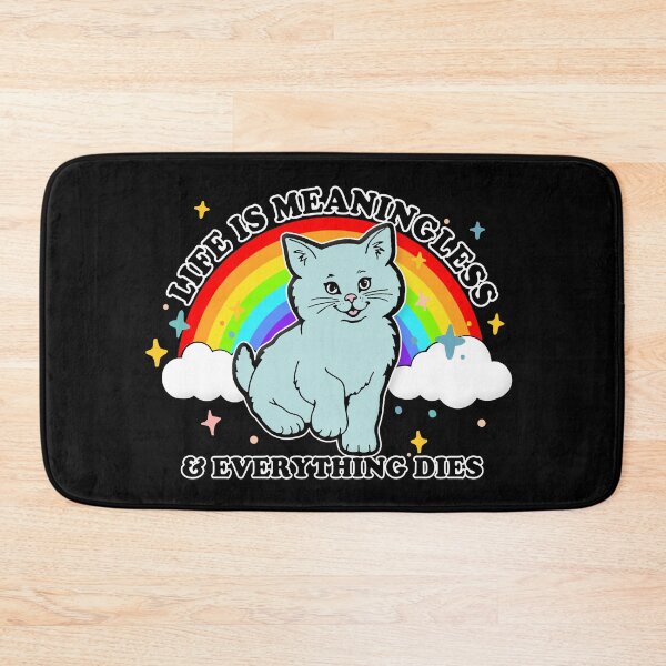 Item preview,  Life Is Meaningless & Everything Dies / Cute Nihilism Design  designed and sold by AestheticNow.