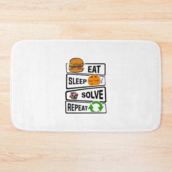 Item preview, Eat Sleep Solve Repeat Funny illustration Solve Gift  designed and sold by KO-Design.