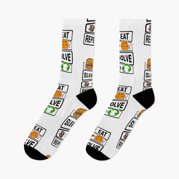 Item preview, Eat Sleep Solve Repeat Funny illustration Solve Gift  designed and sold by KO-Design.