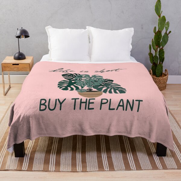 Item preview, Life Is Short Buy The Plant, Gift for Plant Lovers, Plant Lovers designed and sold by JustGift.