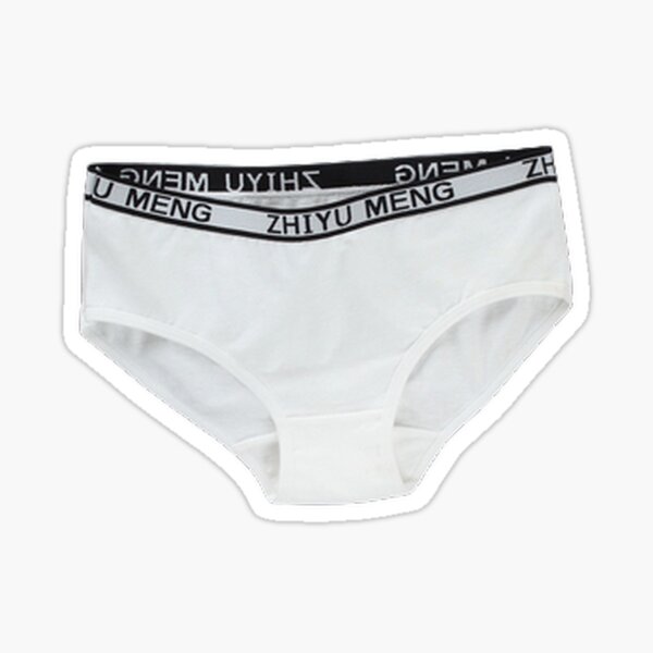 Underwear Tighty Whities, Vinyl Decal Sticker, Indoor Outdoor, 3 Sizes,  #8148