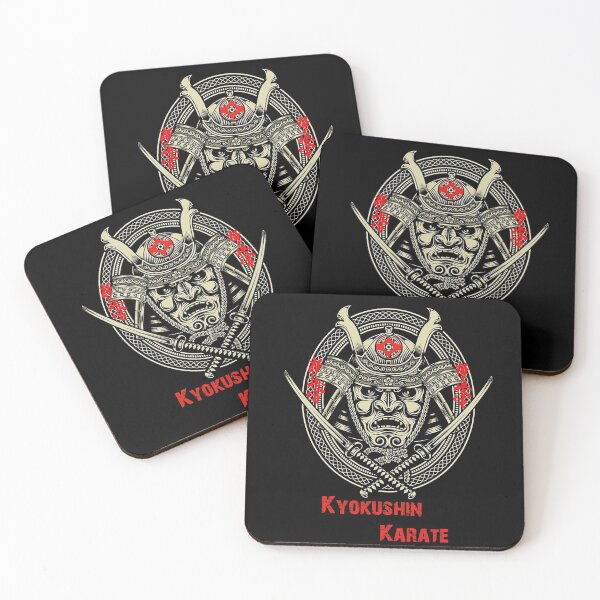 Item preview, Kyokushin Karate Samurai Devil Spirit - Martial Arts Design designed and sold by Zanshin-Art.
