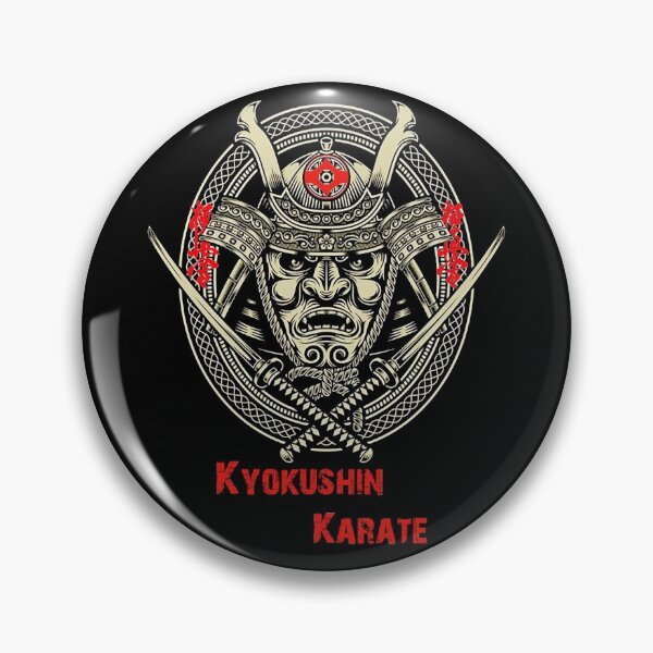 Item preview, Kyokushin Karate Samurai Devil Spirit - Martial Arts Design designed and sold by Zanshin-Art.