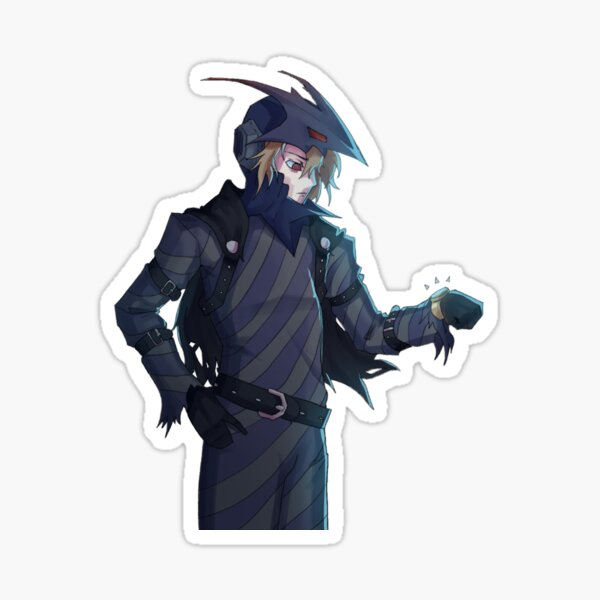 patiently waiting Akechi Sticker