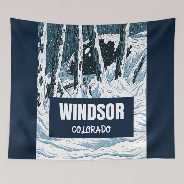 Item preview, Windsor Colorado Frozen UFO in Forest designed and sold by Taumaturgo.