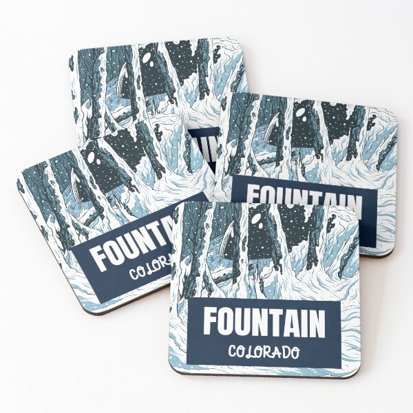 Item preview, Fountain Colorado Frozen UFO in Forest designed and sold by Taumaturgo.