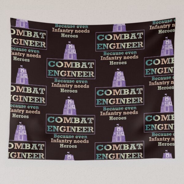 Item preview, Combat Engineer - Engineer Gifts - Army Engineering T-shirt designed and sold by younessderkaoui.