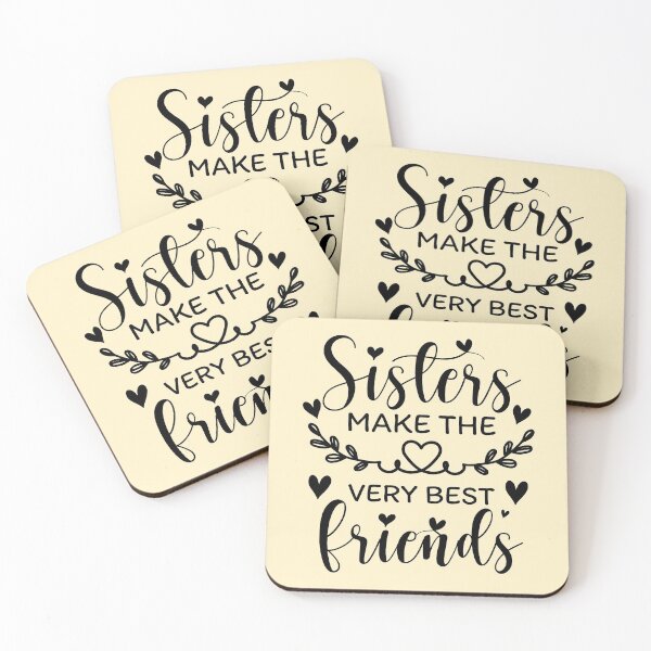 Item preview, Sisters make the very best friends Cute and Lovely Old Lil Sister designed and sold by AJAD212.