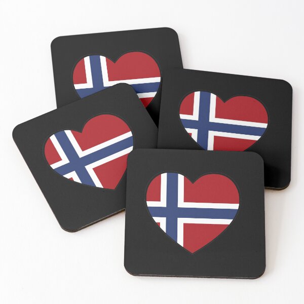 Artikelvorschau, Norwegen Herz entworfen und verkauft von rogue-design.