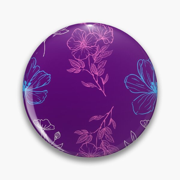 Item preview, Purple flower wreath designed and sold by JoySpark.