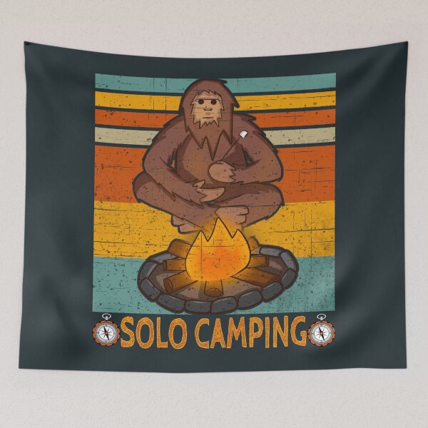 Item preview, Bigfoot solo camping designed and sold by SidTastic .