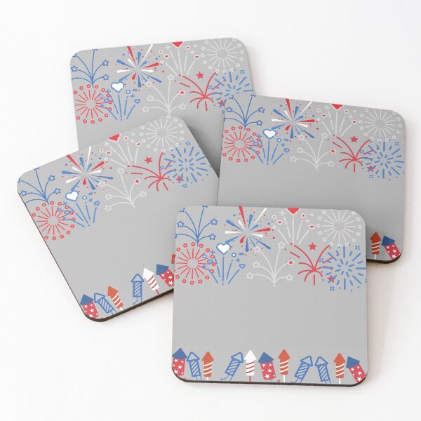 Item preview, Red White And Blue Fireworks Display designed and sold by Mothe3rd.
