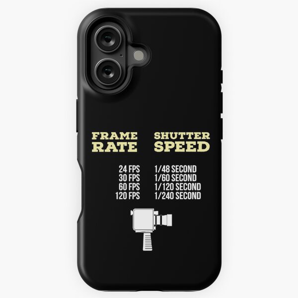Item preview, Frame Rate Shutter Speed Chart For Filmmakers designed and sold by RedOnBlack2020.