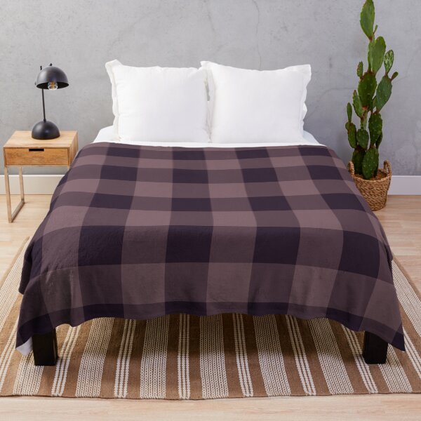 Item preview, Buffalo plaid in shades of dusty magenta designed and sold by fowons.