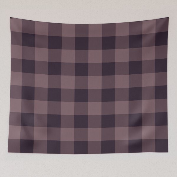 Item preview, Buffalo plaid in shades of dusty magenta designed and sold by fowons.
