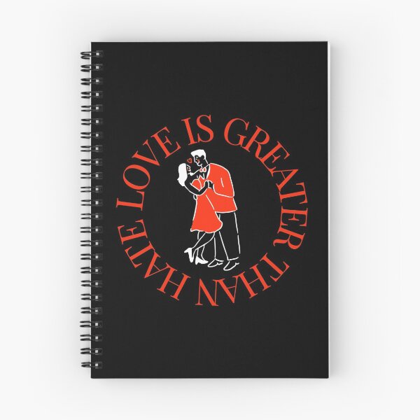 Item preview, LOVE IS GREATER THAN HATE Design designed and sold by LevelUpMerch.