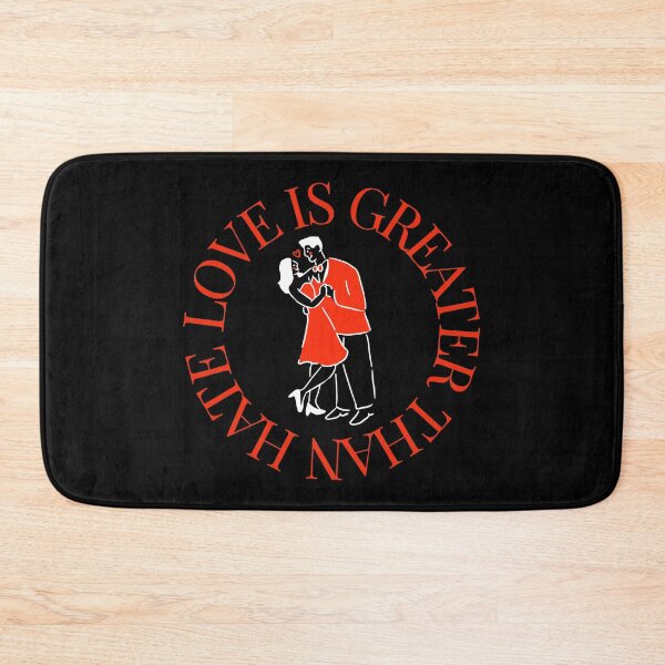 Item preview, LOVE IS GREATER THAN HATE Design designed and sold by LevelUpMerch.