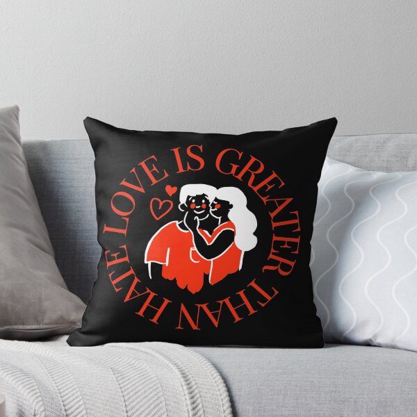 Item preview, LOVE IS GREATER THAN HATE Design designed and sold by LevelUpMerch.