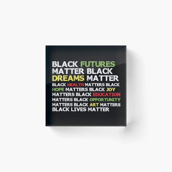 Item preview, Black History Month Black Futures Matter Melanin Pride designed and sold by ContreiDesign.