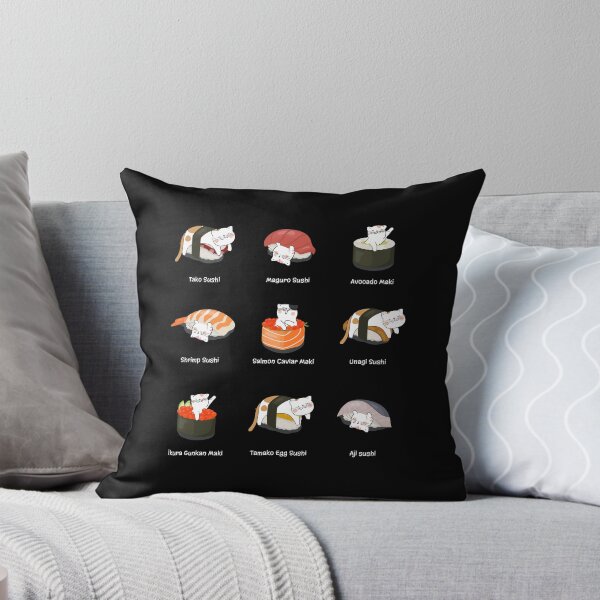 Item preview, Cute Sushi Cat- Funny Japanese Anime Kitten designed and sold by PrintPress.