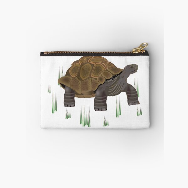 Item preview, Tortoise with beautiful shell walking through grass designed and sold by designInk.