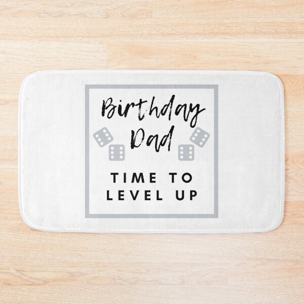 Item preview, Birthday Dad Time to Level up Silver designed and sold by kyds.