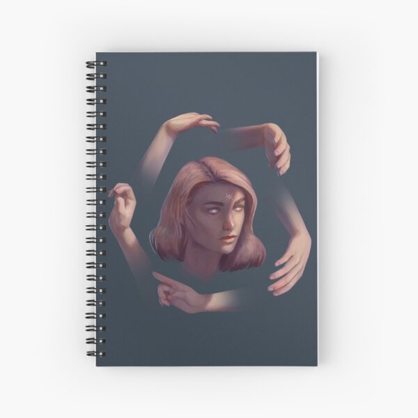 Getting Ready For the Witching Hour Spiral Notebook