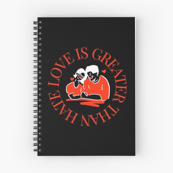 Item preview, LOVE IS GREATER THAN HATE Design designed and sold by LevelUpMerch.
