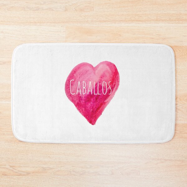 Item preview, pink watercolor caballos designed and sold by Yviemakes.