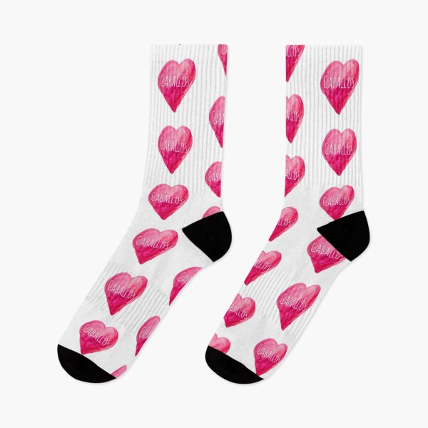 Item preview, pink watercolor caballos designed and sold by Yviemakes.