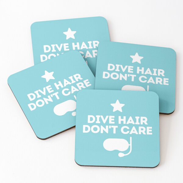Item preview, Dive Hair Don't Care designed and sold by StudioAquaLumos.