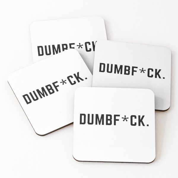 Item preview,  Get your act together "DUMBF*CK" sarcastic quote sticker [P-Q 106][731] designed and sold by HIPNOTIZAR  CRAFTS.