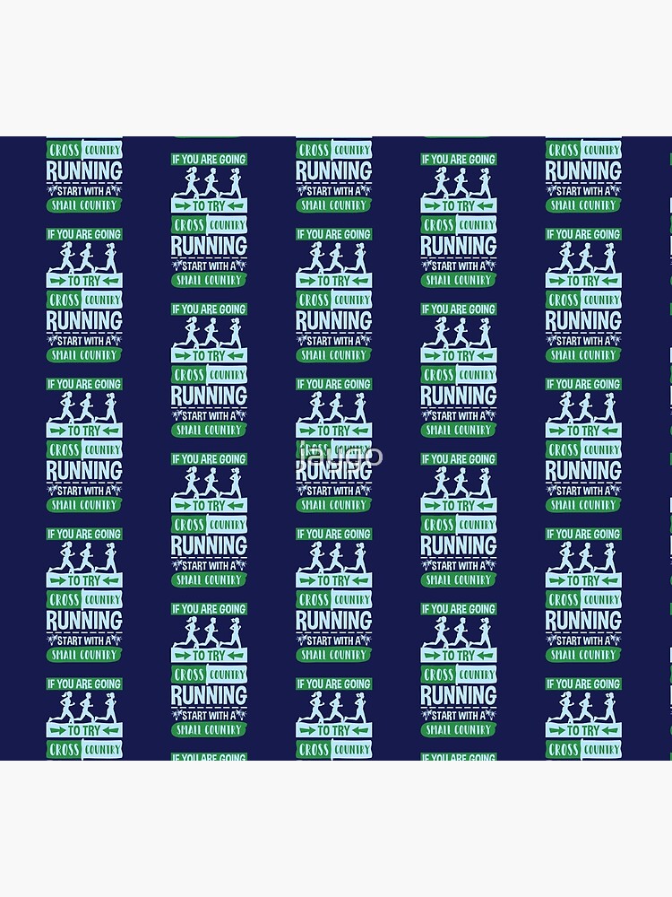 "Cross Country Running Joke Start with a Small Country " Socks for Sale