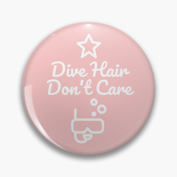 Item preview, Dive Hair Don't Care designed and sold by StudioAquaLumos.