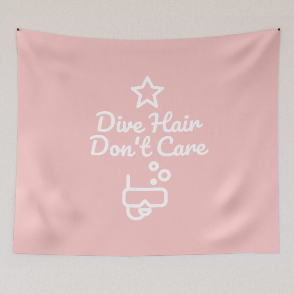 Item preview, Dive Hair Don't Care designed and sold by StudioAquaLumos.