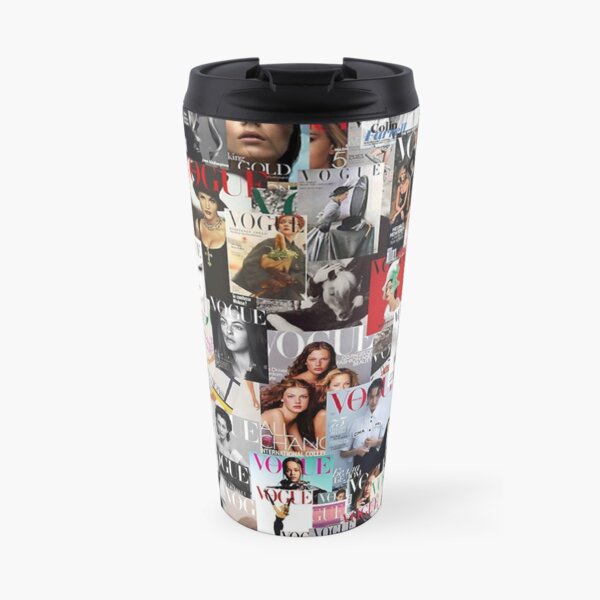 Vogue magazine collage Travel Mug