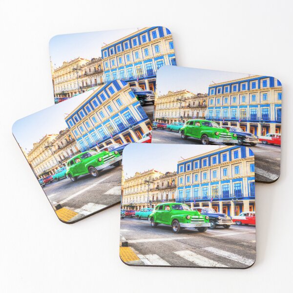 Item preview, Havana Taxis At The Junction In Cuba designed and sold by Paul Thompson Photography.