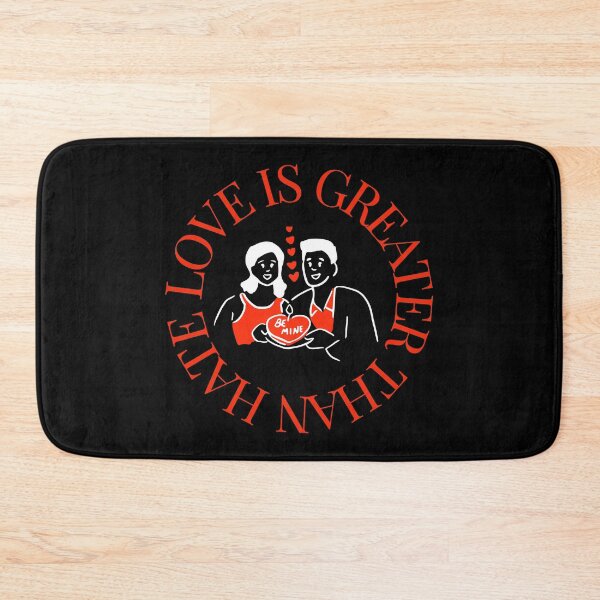 Item preview, LOVE IS GREATER THAN HATE Design designed and sold by LevelUpMerch.
