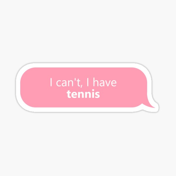 Item preview, I have Tennis in Pink designed and sold by XCIV.