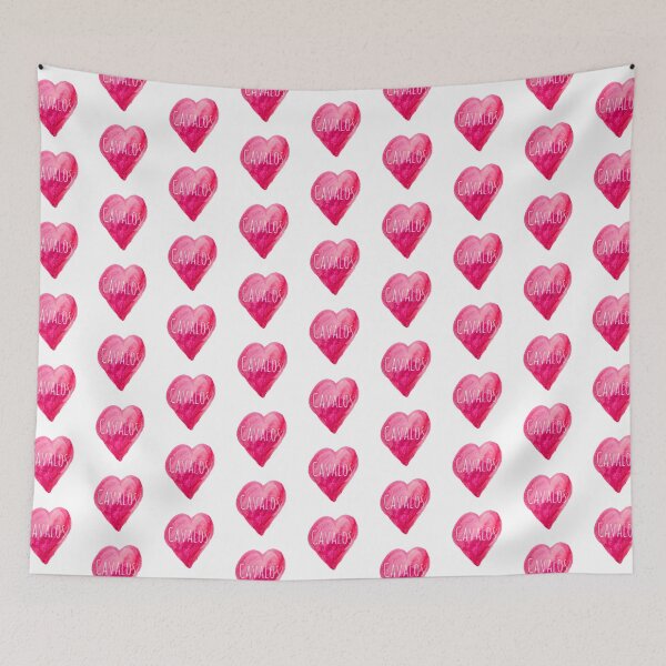 Item preview, pink watercolor cavalos designed and sold by Yviemakes.