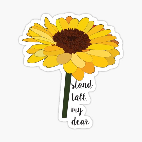 Sunflower Sticker