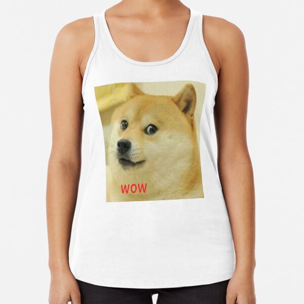 Doge Tank Tops Redbubble - omg mlg doge roblox