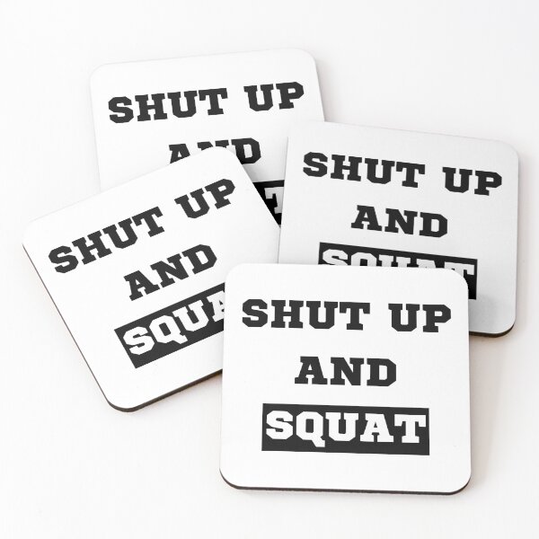 Item preview, shut up and squat designed and sold by OMdesigns93.