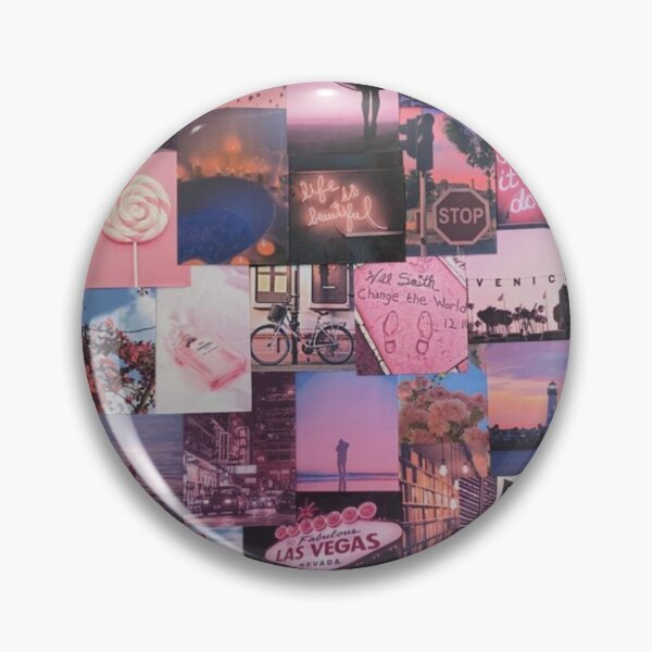 Artikelvorschau, Rosa ästhetische Retro-Collage entworfen und verkauft von vibey-sky.