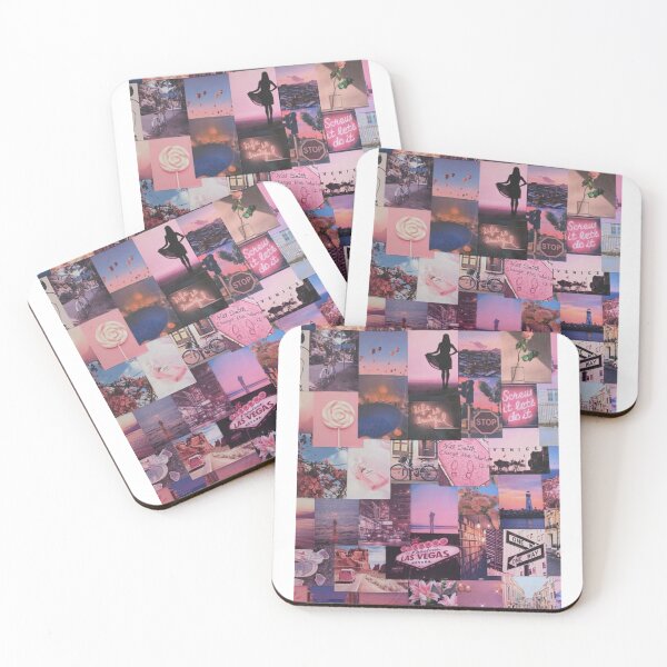 Item preview, Pink Aesthetic Retro Collage designed and sold by vibey-sky.