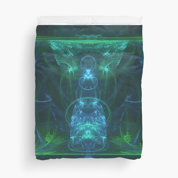 Dress of Fertility | Original Fractal Art Duvet Cover