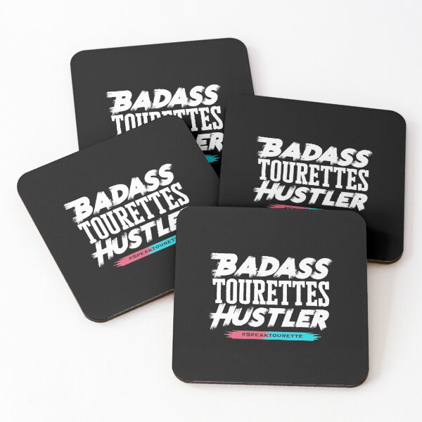 Item preview, Badass Tourette’s Hustler, Tourette Syndrome Awareness  designed and sold by MJDezigns.