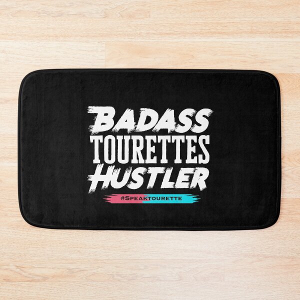 Item preview, Badass Tourette’s Hustler, Tourette Syndrome Awareness  designed and sold by MJDezigns.