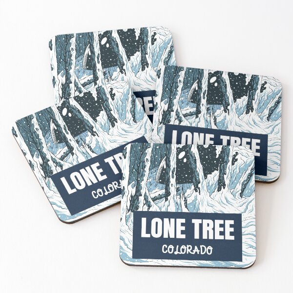 Item preview, Lone tree Colorado Frozen UFO in Forest designed and sold by Taumaturgo.
